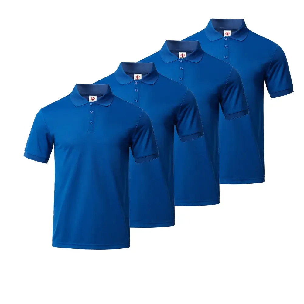 4-Pack Men's Collared Shirts