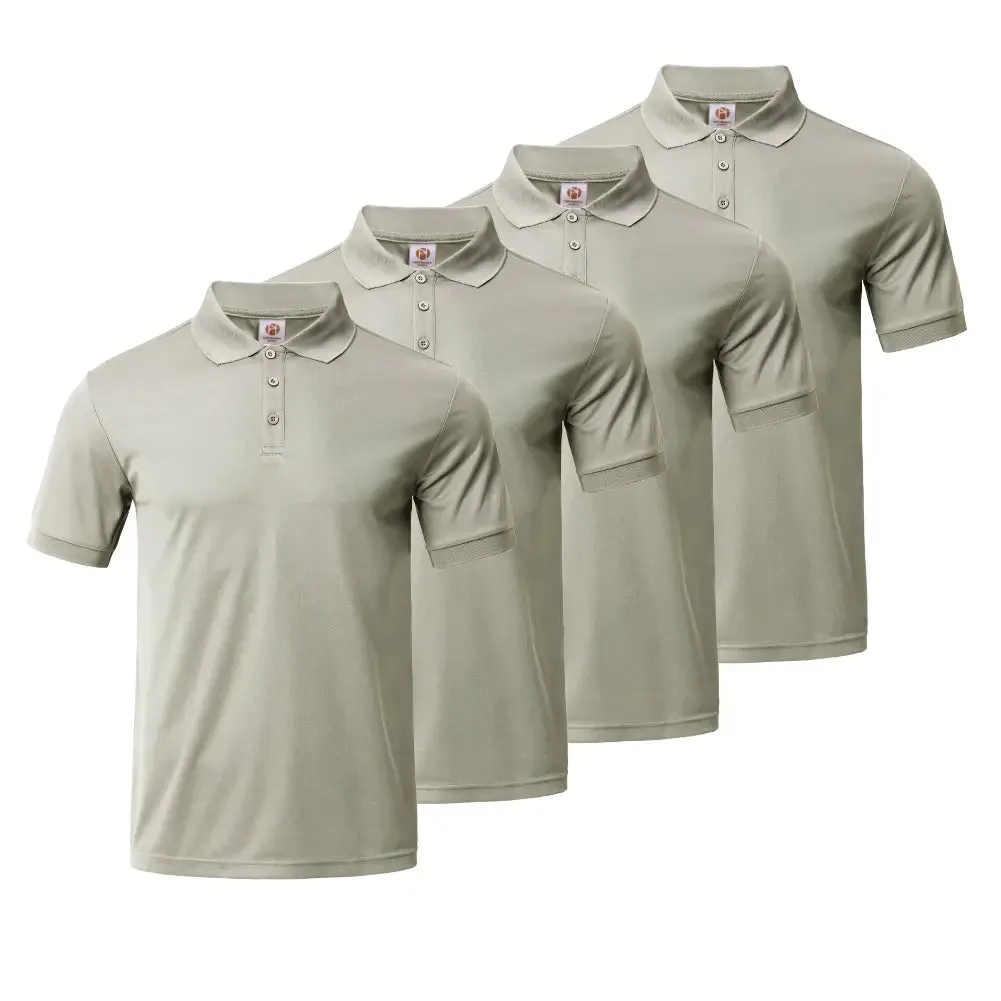 4-Pack Men's Collared Shirts