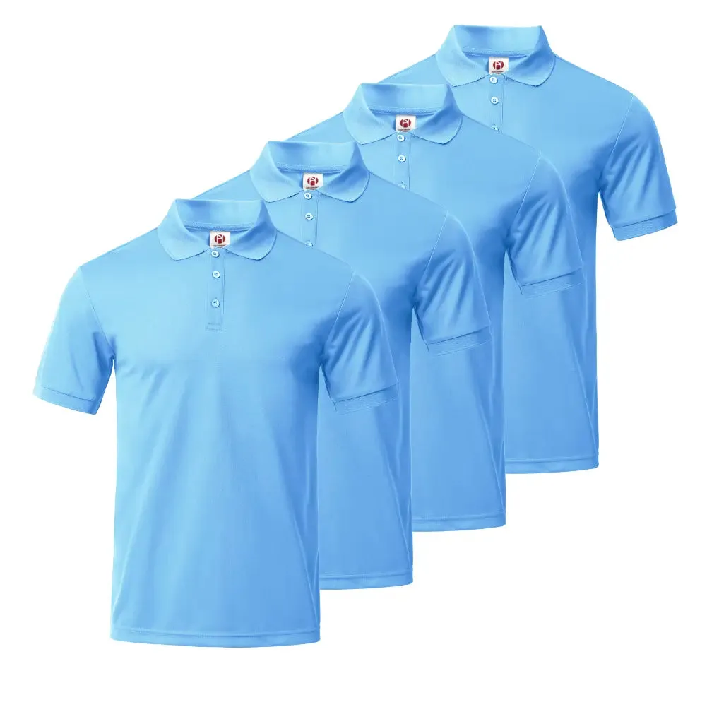 4-Pack Men's Collared Shirts