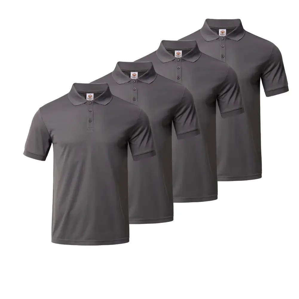 4-Pack Men's Collared Shirts