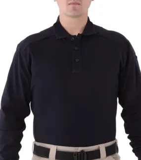 First Tactical Men's Cotton Long Sleeve Polo