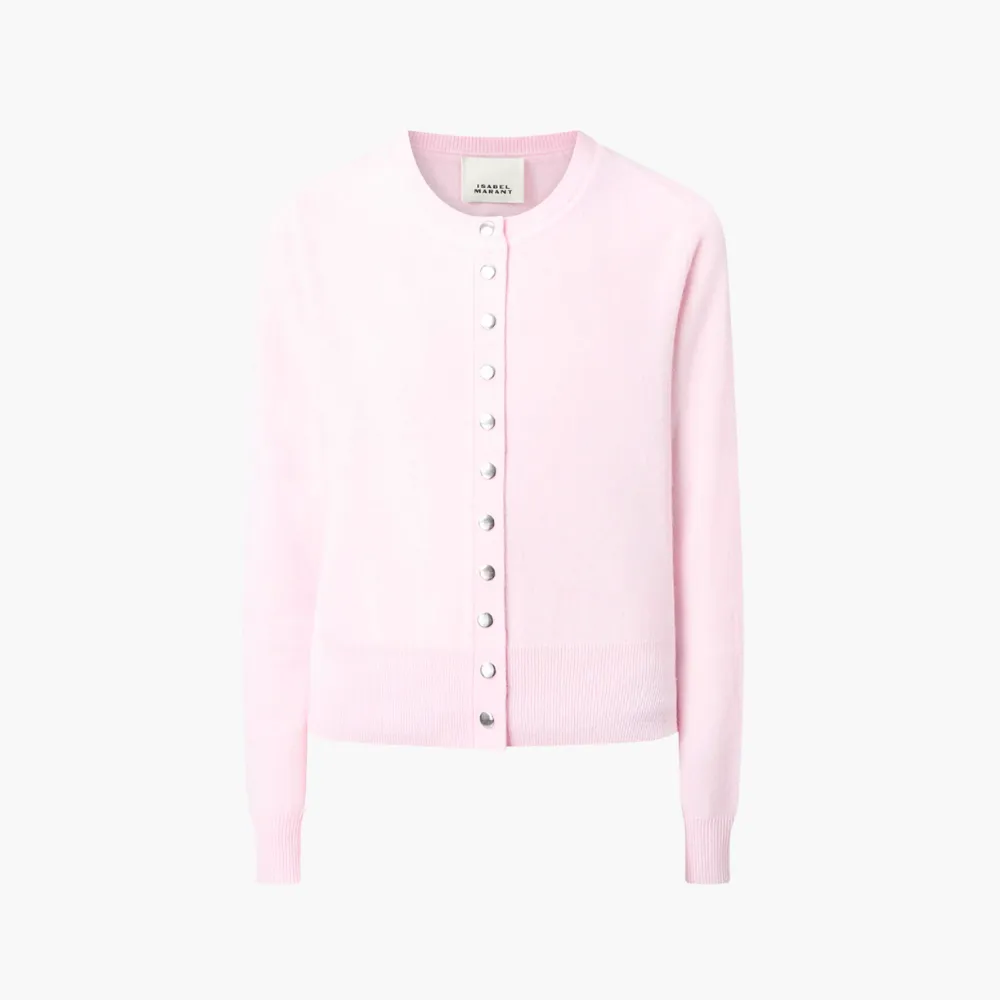 Isabel Marant Idesia Cardigan - Light Pink