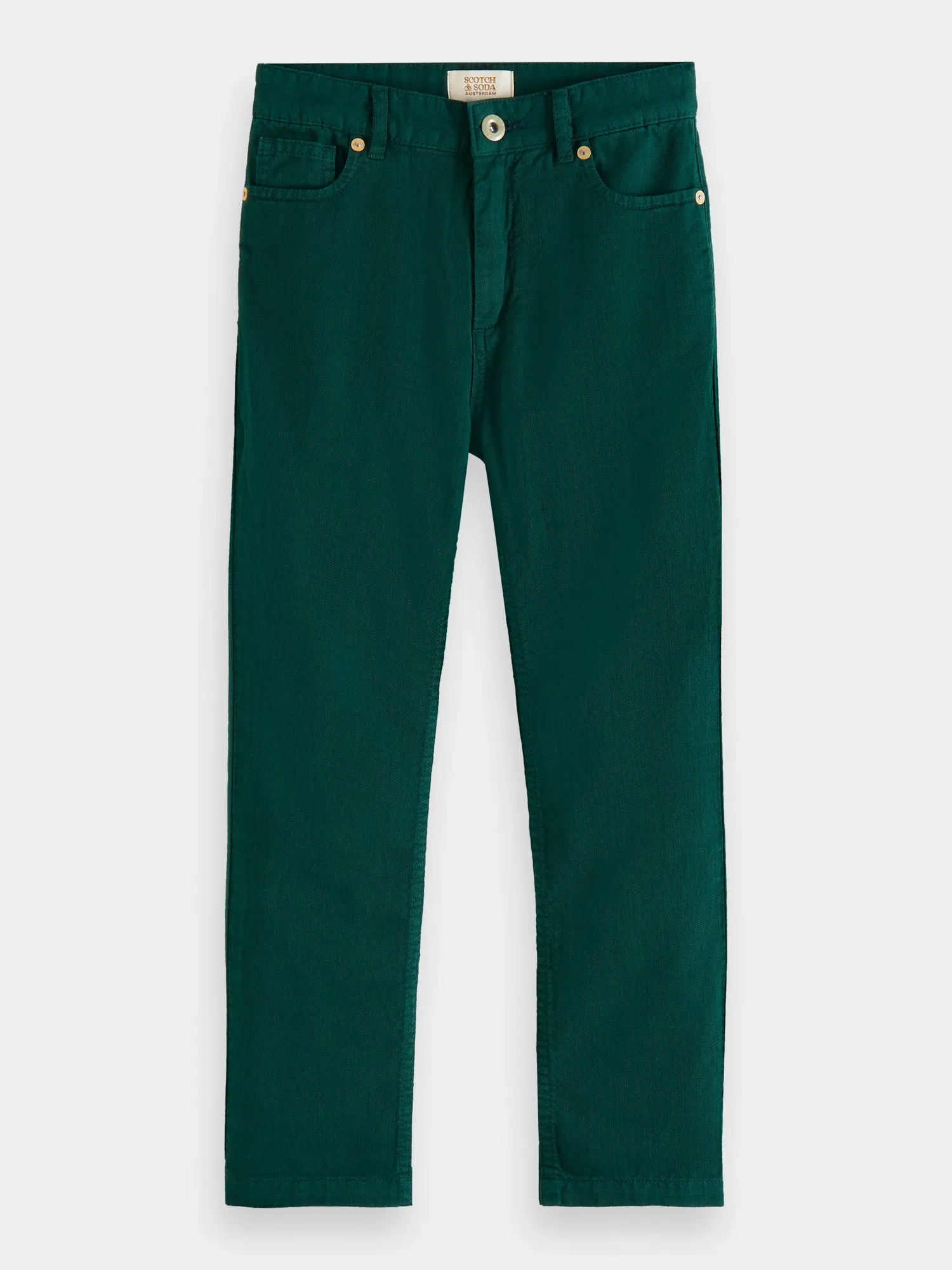 Kids - Loose-fit linen blend pants