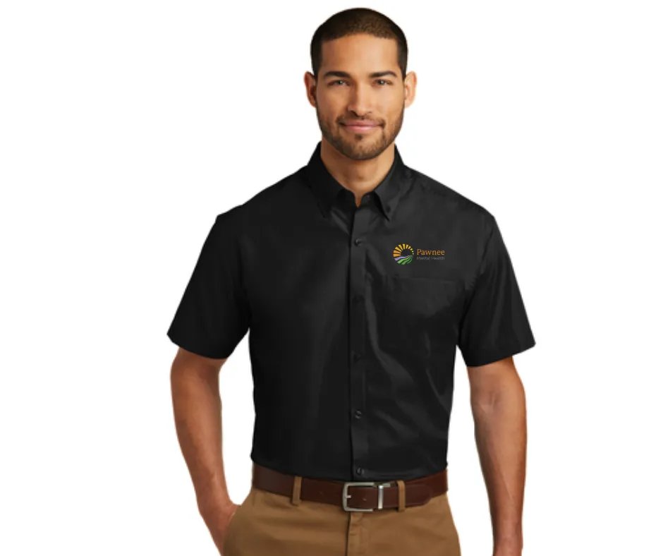 Pawnee- Poplin short sleeve shirt