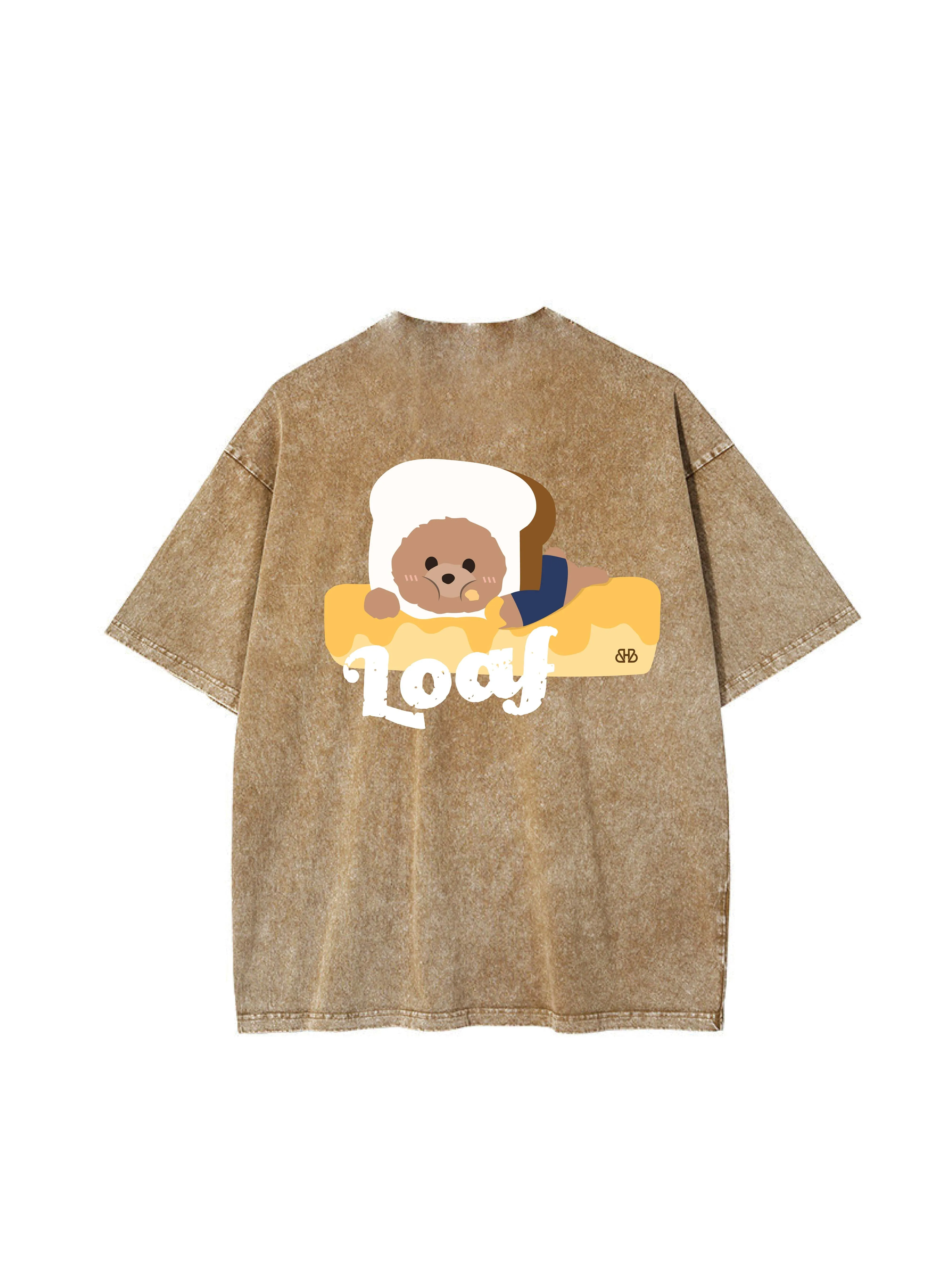 Toast Loaf Adult T-Shirt Collection KHAKI