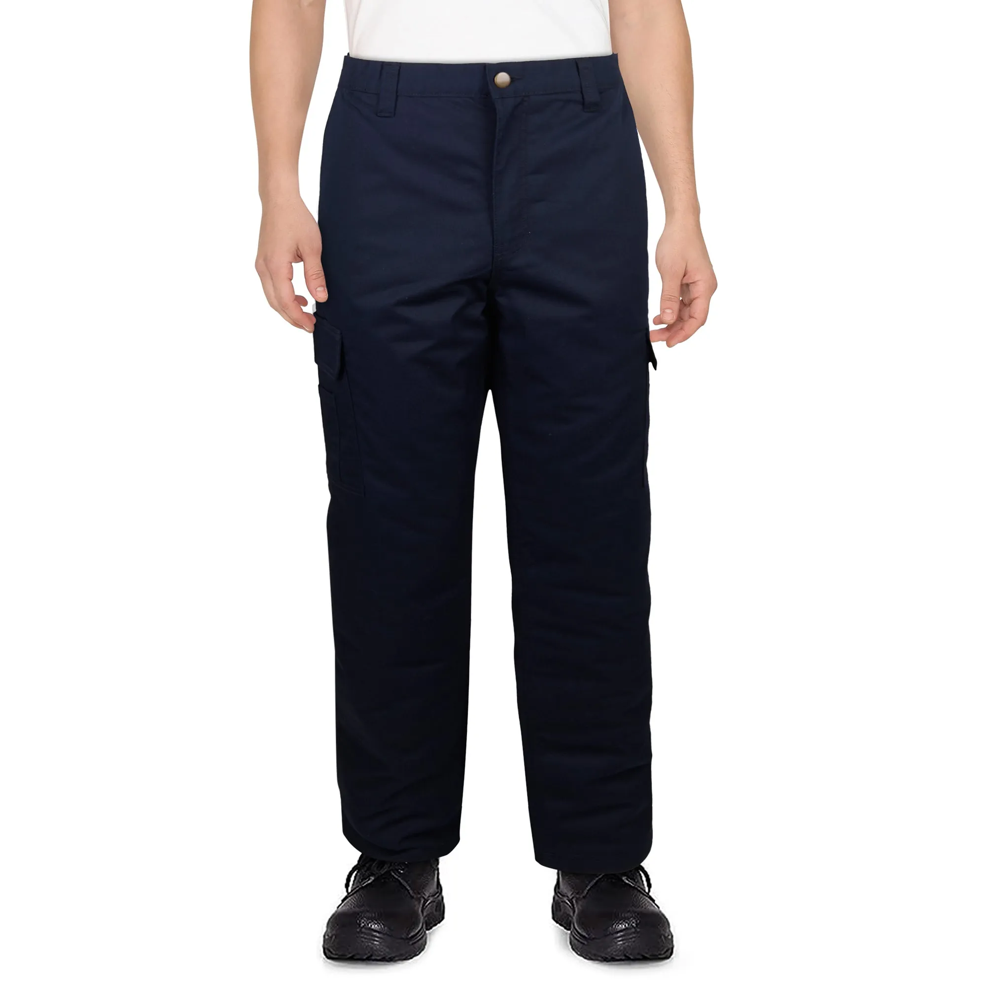 Tradesmax Pro Men's Navy Quilted Work Pants