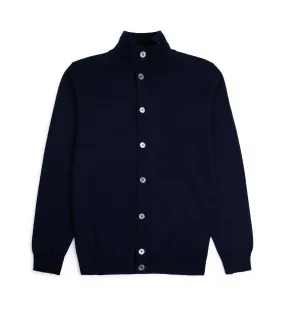 Trunk Stratton Merino Cardigan: Navy