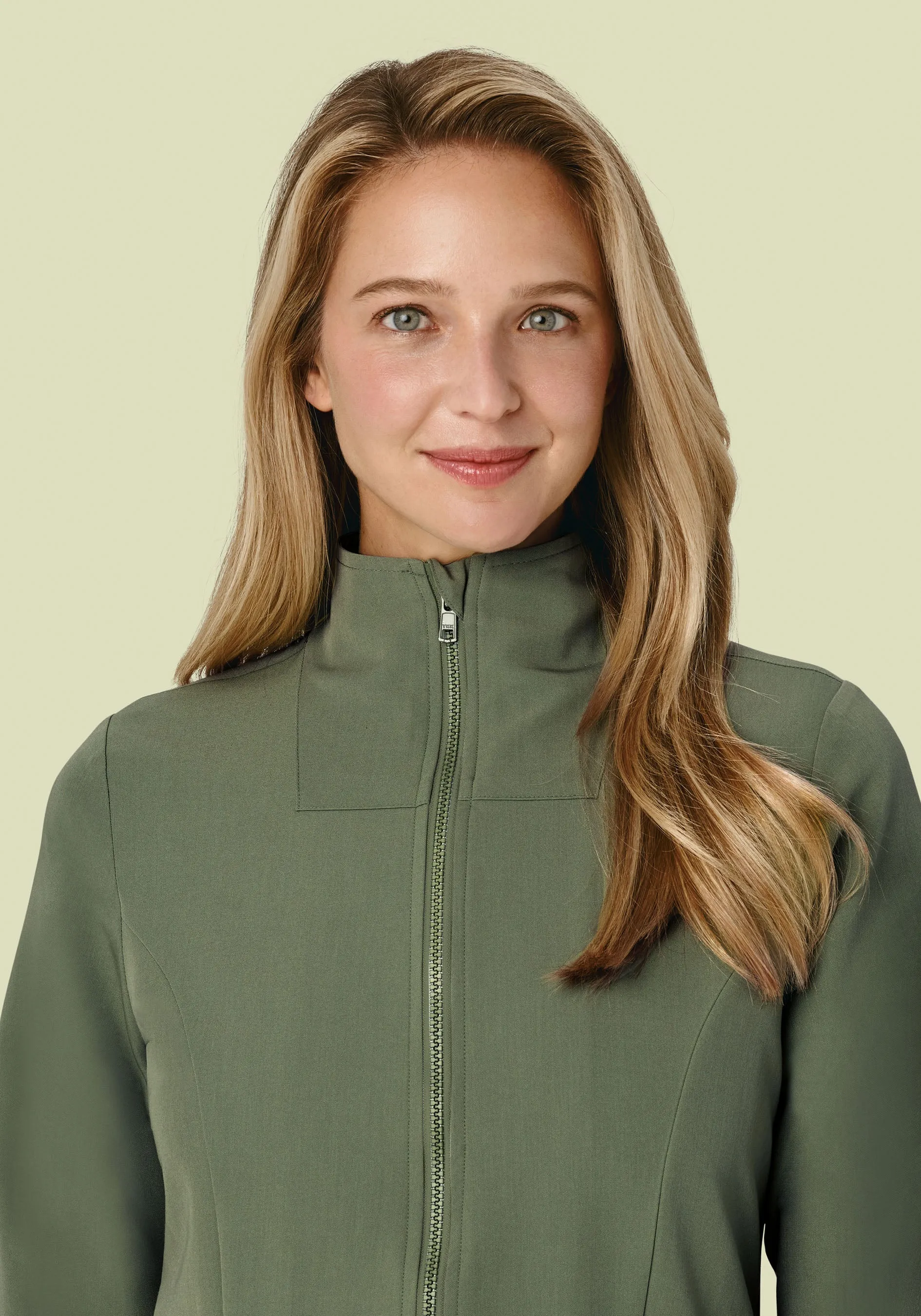 Women's Modern Scrub Jacket Sage